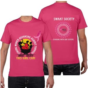 SWAAT Cancer  T-SHIRT- Short Sleeve
